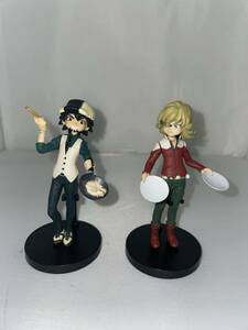 TIGER&BUNNY Tiger &ba knee half eiji figure 2 kind present condition goods 