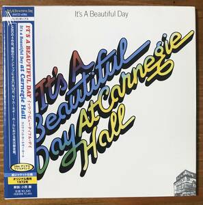 イッツ・ア・ビューティフル・デイ　ライヴ・アット・カーネギー・ホール　It's A Beautiful Day 紙ジャケット　CD