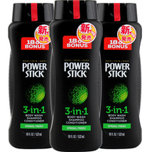 Power Stick パワースティック ボディウォッシュ 3in1 スプリングフレッシュ 532ml 18oz ボディソープ 3_画像1