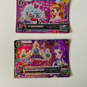 アイカツ　アイカツカード いちご　パールラインクラウン　シャインウィッチティアラ