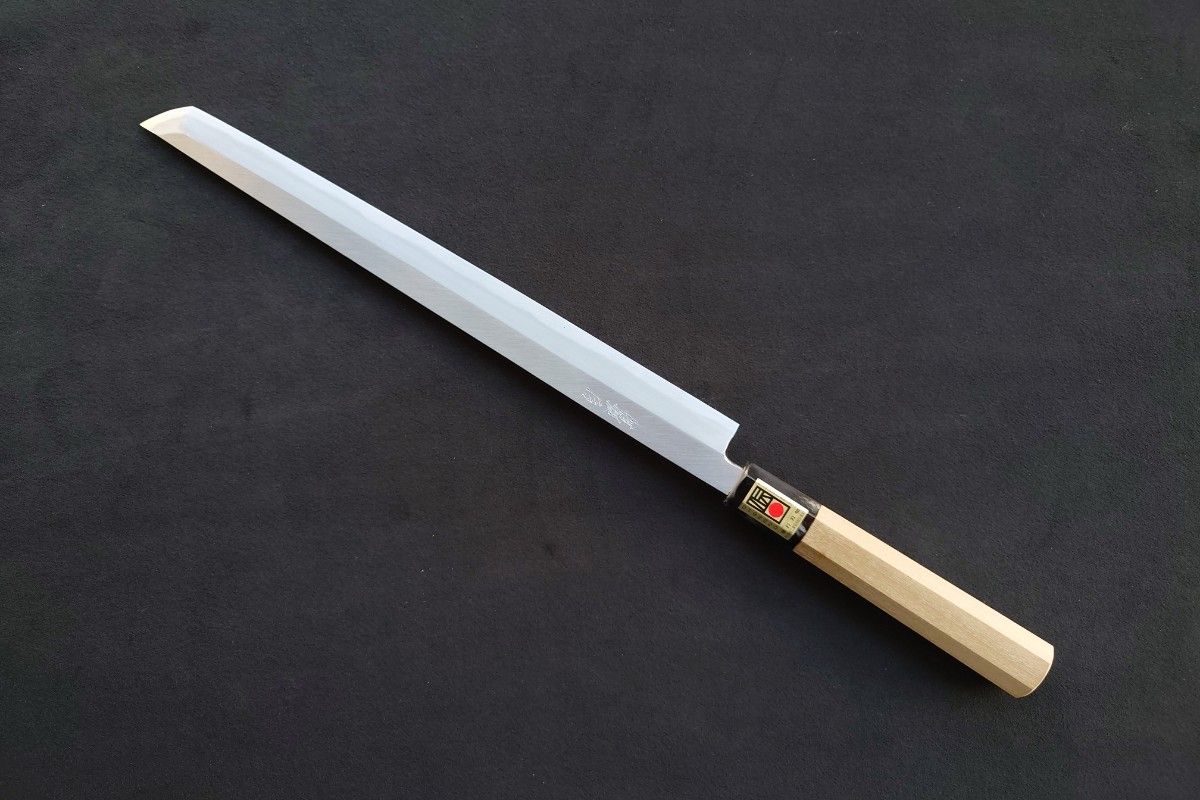 日本最級 みやこや 刺身 柳 包丁 尺 白鋼 - akgtcanada.com