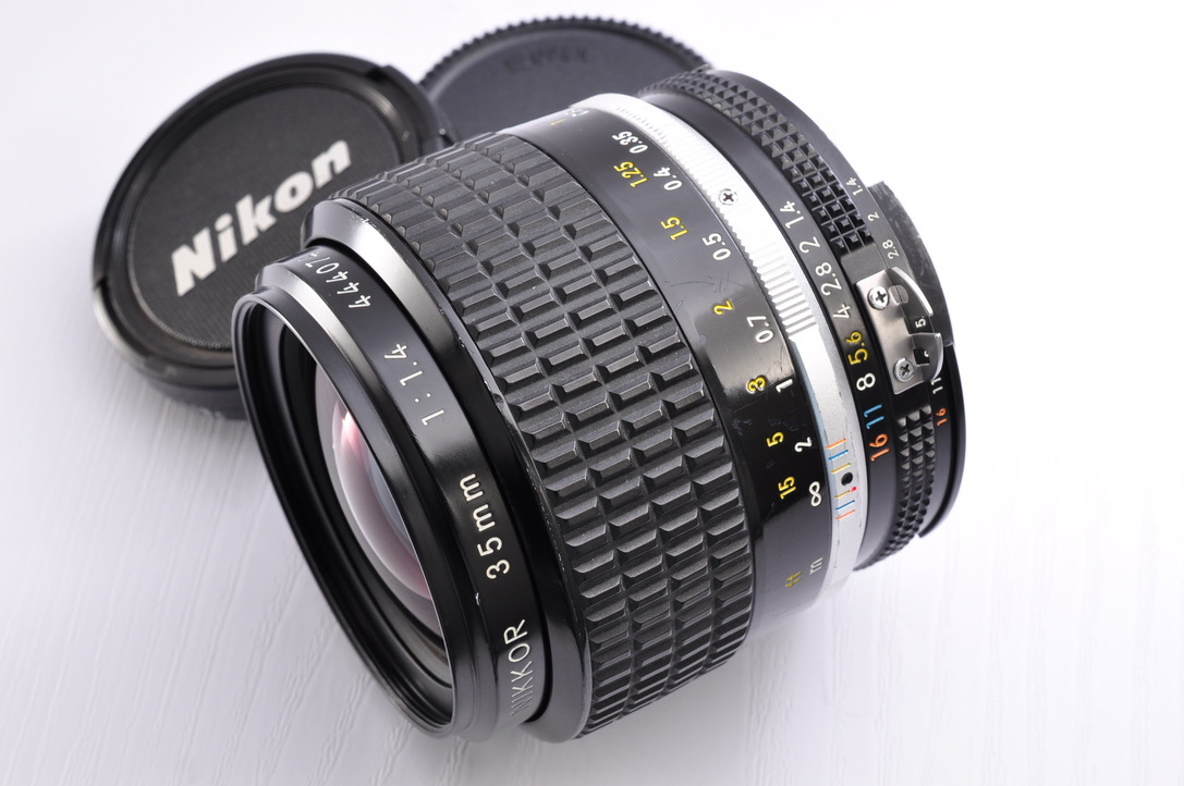 送料無料(沖縄配送) Nikon Ai Nikkor 35mm f/1.4S 訳あり