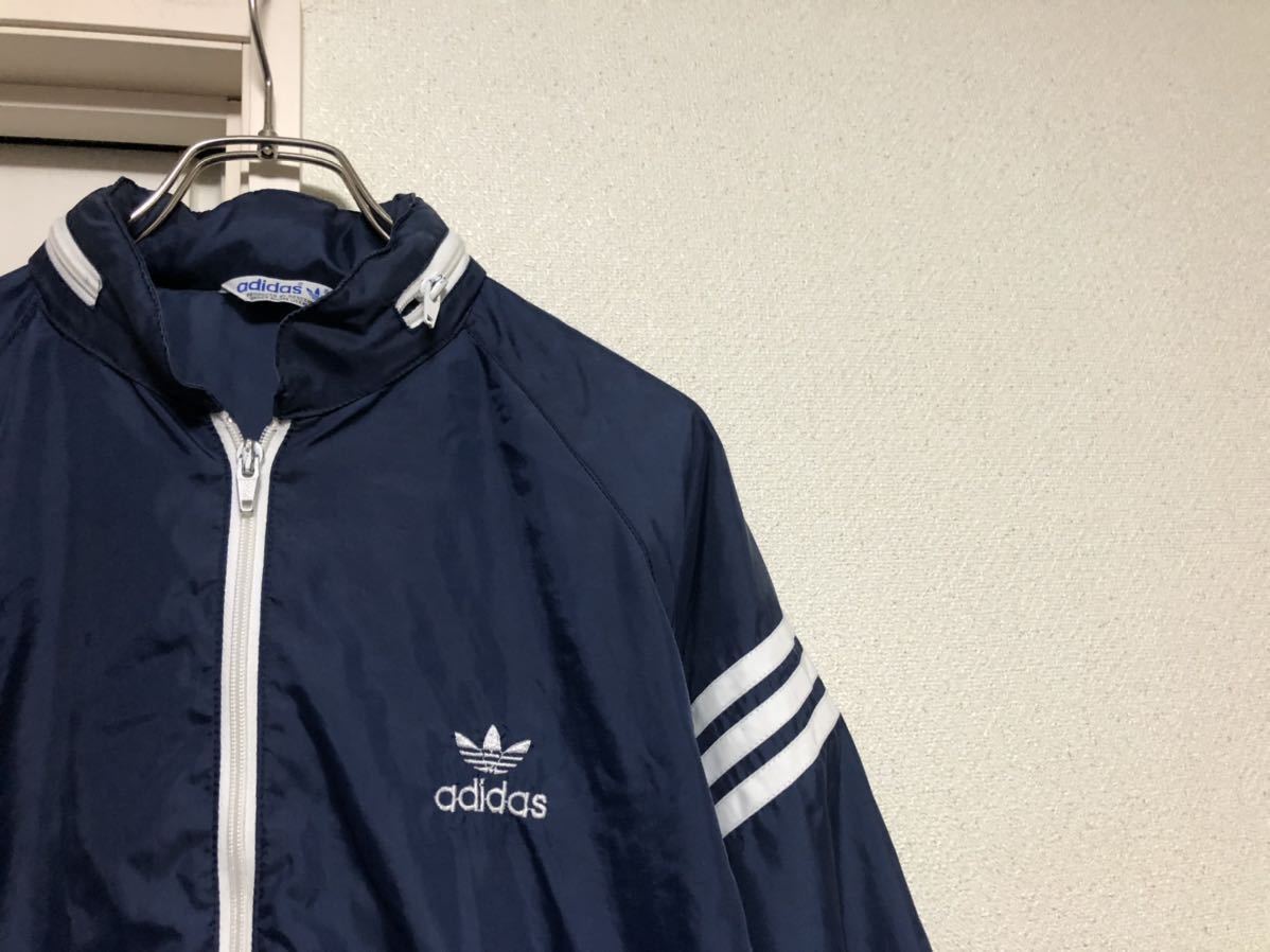 送料無料 Adidasナイロンパーカージャージ/アディダス80's kemio store