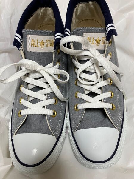 未使用品 CONVERSE コンバース ALL STAR オールスター HI ハイカットスニーカー グレー系 セーラー 25㎝