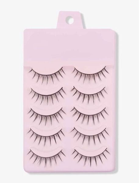 SHEIN つけま 5ペア 先端 ネコアイ フェイクアイラッシュ