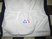 ★ルコックスポルティフ /le coq sportif★良品　M　 サイクリング ウインドバリアジャージL　ホワイト　防風・リフレクト_画像3