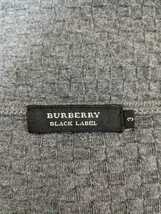 ●送料無料★BURBERRY　BLACK LABEL　バーバリー　ブラックレーベル　Vネック　長袖シャツ　長袖Ｔシャツ　綿100%　メンズ　サイズ3_画像5