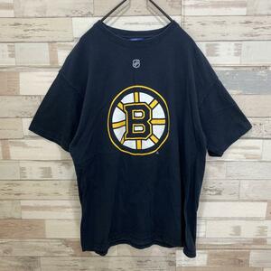 Reebok NHL boston bruins Boston blue in z T-shirt . number entering 