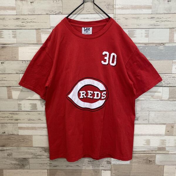 Lee シンシナティ.レッズ MLB メジャー Tシャツ ケングリフィージュニア 背番号30 XL