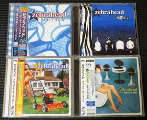 ◆Zebrahead◆ ゼブラヘッド 4枚まとめて 4枚セット 4CD 全部帯付き 送料無料