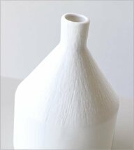 花瓶 フラワーベース おしゃれ 磁器 花器 花入れ ホワイト 白 ナチュラル 磁器のフラワーベース チムニー 送料無料(一部地域除く) ksh9909_画像4