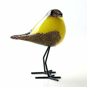 鳥 置物 置き物 オブジェ ガラス かわいい インテリア 雑貨 ガラスのオブジェ バード C 送料無料(一部地域除く) ebn6257