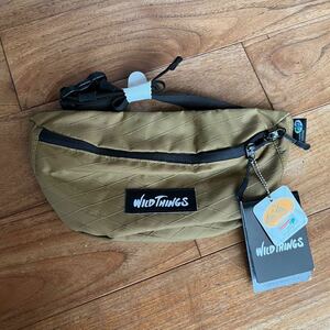  новый товар wildthings Wild Things сумка-пояс сумка на плечо хаки песочный бежевый Shoulder уличный fe скан p