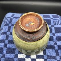 茶碗　夢楽窯　茶道具 陶磁器　和食器　アンティークH6(P1-4)_画像2