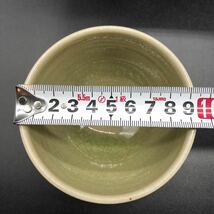 茶碗　夢楽窯　茶道具 陶磁器　和食器　アンティークH6(P1-4)_画像8
