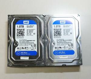 KN3477 【中古品】2個セット Western Digital WD10EZEX HDD 1TB 