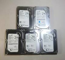 KN3450 【中古品】5個セット Seagate ST3500413AS HDD 500GB_画像1