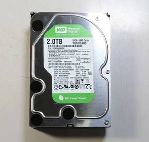 KN3404 【中古品】Western Digital WD20EARS (使用時間/9898時間) HDD 2TB