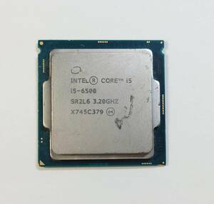 KN3423 【現状品】 intel CPU core i5-6500 SR2L6 3.20GHz