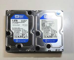 KN3460 【中古品】2個セット Western Digital WD10EALX HDD 1TB 