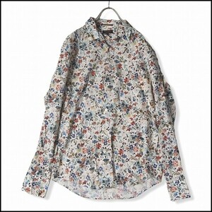 Paul Smith ポールスミス 花柄ボタンダウンシャツ [42J1205]