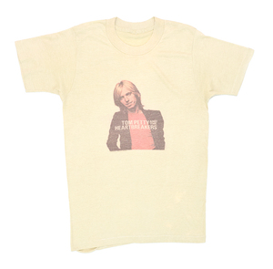 70'S TOM PETTY & THE HEARTBREAKERS トムペティ DAMN THE TORPEDOES ヴィンテージTシャツ 【S相当】 *AA1