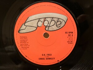 名曲/Errol Dunkley/O.K. Fred