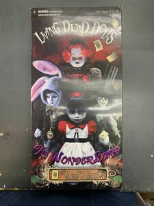 即決　Queen of Hearts リビングデッドドールズ メズコ アリスインワンダーランド　不思議の国のアリス　ハートの女王 Living dead dolls