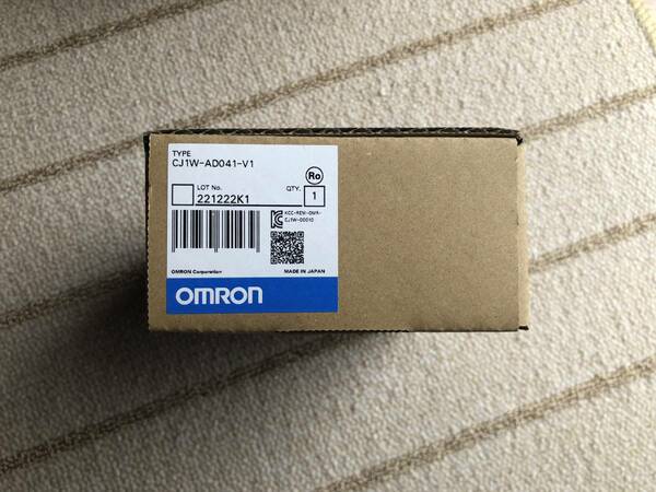 新品 日本製 オムロン OMRON CJ1W-AD041-V1 アナログ入力ユニット