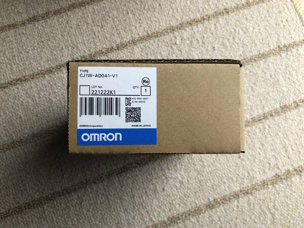 新品 日本製 オムロン OMRON CJ1W-AD041-V1 アナログ入力ユニット（２）
