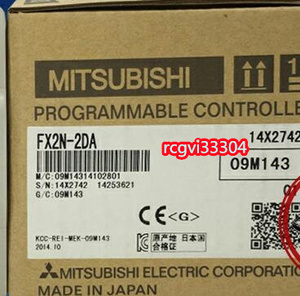 新品 三菱 MITSUBISHI PLC FX2N-2DA アナログ出力/DA変換 　保証6ヶ月