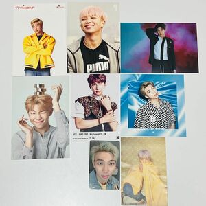 BTS RM ナムジュン ポストカード トレカ 生写真 フォトカード 8点セット