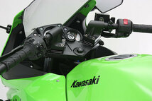 ハリケーン HURRICANE Ninja250 13-17 / Ninja250R 08-12用 ハンドルアップスペーサーH18 ブラックアルマイト HB0668B_画像2