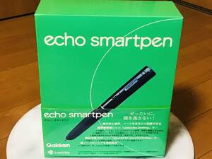 ★新品未使用★GAKKEN　学研　エコー・スマートペン　echo smartpen　２GB スターターノート付★