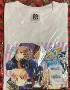 ジャンプ+ 連載陣100種オリジナルTシャツ ヘタリアworld☆stars 原作柄 原作絵 Lサイズ イギリス　アメリカ　フランス