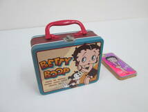 ★☆【BETTY BOOP】ベティブープ ベティちゃん 手提げブリキケース 小物入れ BOX 箱 送料込み ! ! ☆★_画像2