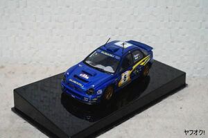 オートアート スバル インプレッサ WRC 1/43 ミニカー GDB