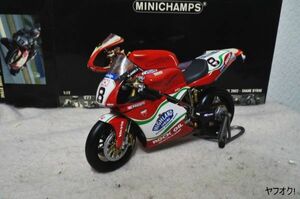 ミニチャンプス DUCATI 998R・BRITISH SUPERBIKE 2002・SHANE BYRNE 1/12 ミニカー ドゥカティ