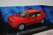 RICKO ランチアデルタ HF INTEGRALE EVO2 1/18 ミニカー 赤_画像1