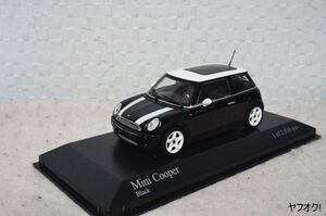 ミニチャンプス ミニクーパー 2001 1/43 ミニカー 黒 MINI COOPER