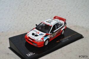 ixo 三菱 ランサーエボリューションⅥ ＃22 K.Taguchi-R.Teoh Rally China 1999 1/43 ミニカー ランエボ