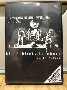 blood thirsty butchers live 1986-1990 ブラッドサースティーブッチャーズ　CD DVD 2枚組　貴重アンリリース　トラック、映像収録！　新品
