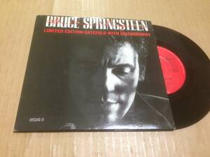 EP BRUCE SPRINGSTEEN / BRILLIANT DISGUISE UK盤 7inch 　七3C1