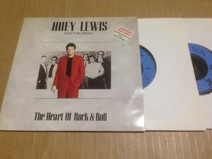 EP　2枚組　HUEY LEWIS AND THE NEWS / THE HEART OF ROCK&ROLL UK HUEYD4 　　七3C2