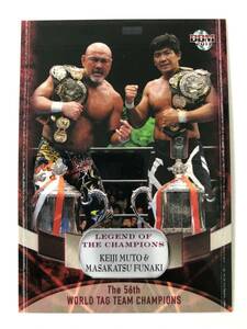 BBM 2011 プロレス チャンピオン伝説 73 武藤敬司 ＆ 船木誠勝 KEIJI MUTO ＆ MASAKATSU FUNAKI 全日本プロレス