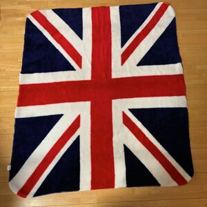  cover mat rug England national flag pattern length 120X width 140cm acrylic fiber 100% made in Japan use various seat cover .. secondhand goods beautiful goods free shipping 