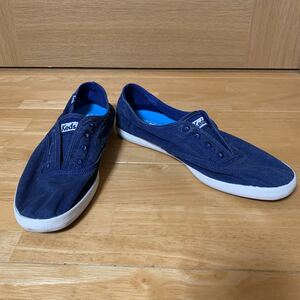 27. Keds ケッズ デッキシューズ サイズ24cm レディース ネイビー 中古品 送料無料