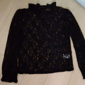 レ一ス カットソー トップス SPINNS