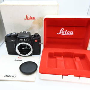 00315 [ operation verification ending ]Leica Leica R7 Black Body black body Film Camera film camera 