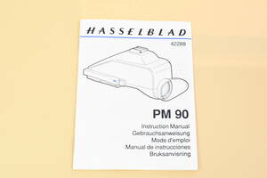 * beautiful goods * rare * Hasselblad Hasselblad PM90 owner manual English/Swedish (kr-522)